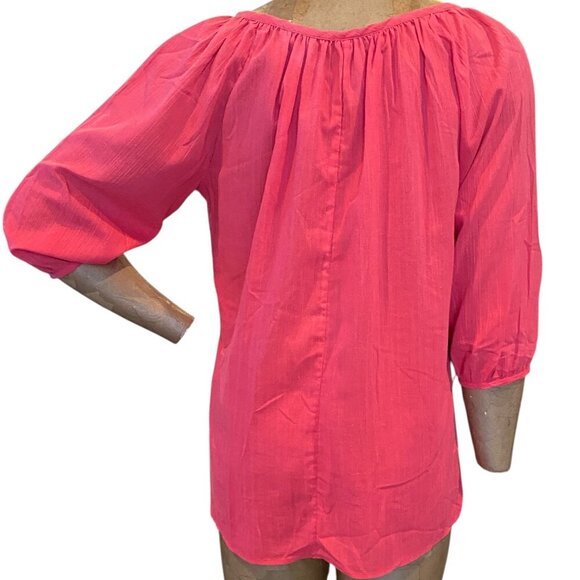 Bundle of 2 VTG Hello Holly Peasant Blouses Sz S #157W - Picture 9 of 12